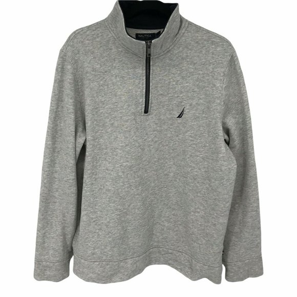 Nautica Other - Nautica Mens Fleece Gray Pullover Sweatshirt  L